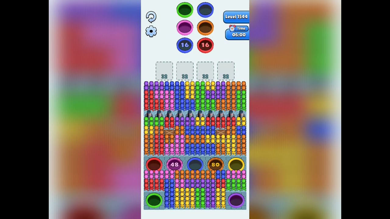 Hole People Level 1544: Hole People Level 1544 Solution Walkthrough