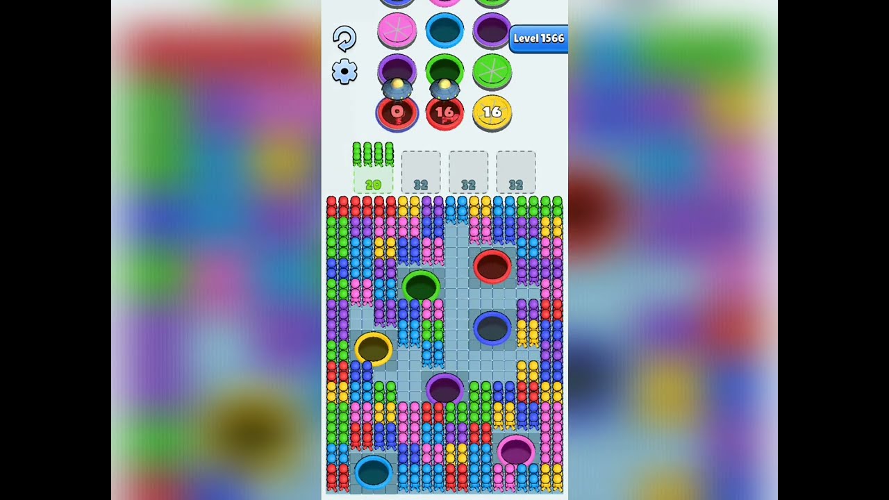 Hole People Level 1566: Hole People Level 1566 Solution Walkthrough