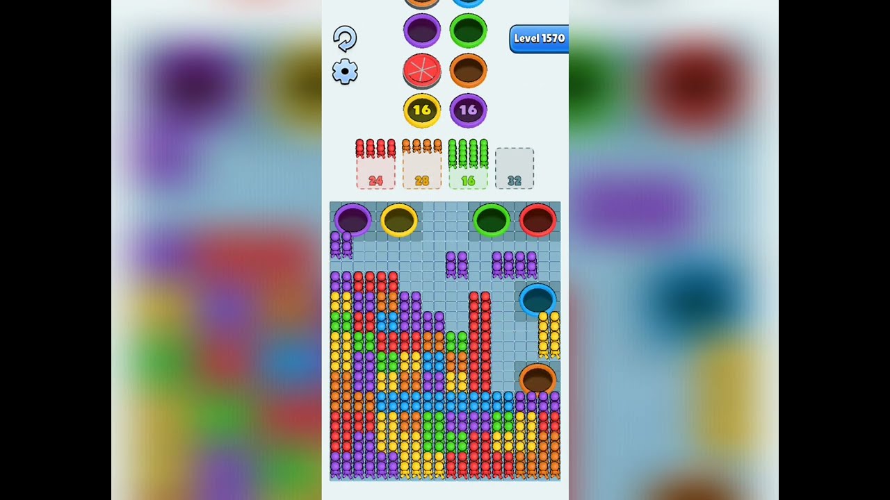 Hole People Level 1570: Hole People Level 1570 Solution Walkthrough