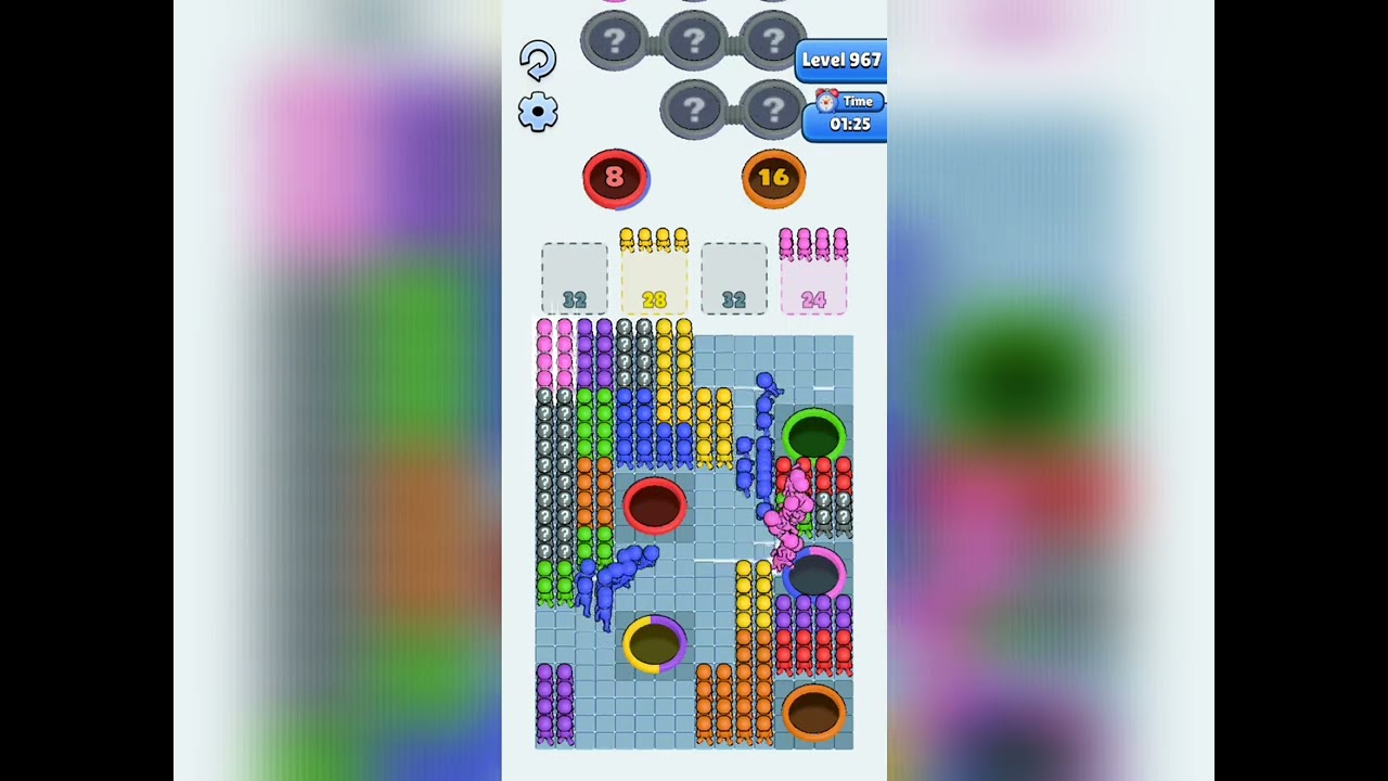 Hole People Level 967: Hole People Level 967 Walkthrough Solution 